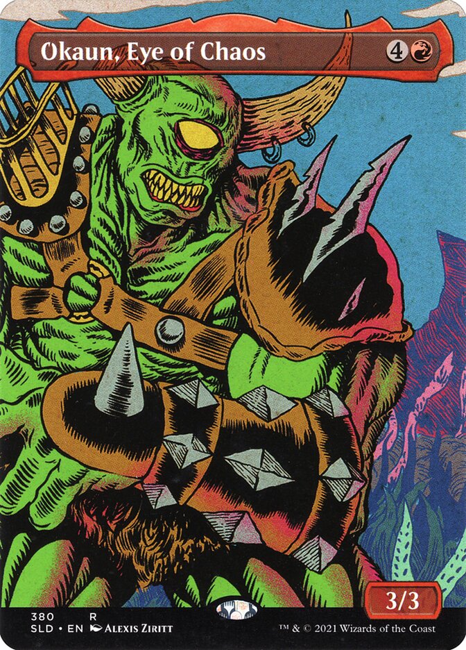 Okaun, Eye of Chaos (Display Commander) [Secret Lair Drop Promos] | Tabernacle Games