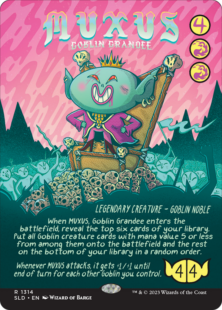 Muxus, Goblin Grandee [Secret Lair Drop Series] | Tabernacle Games