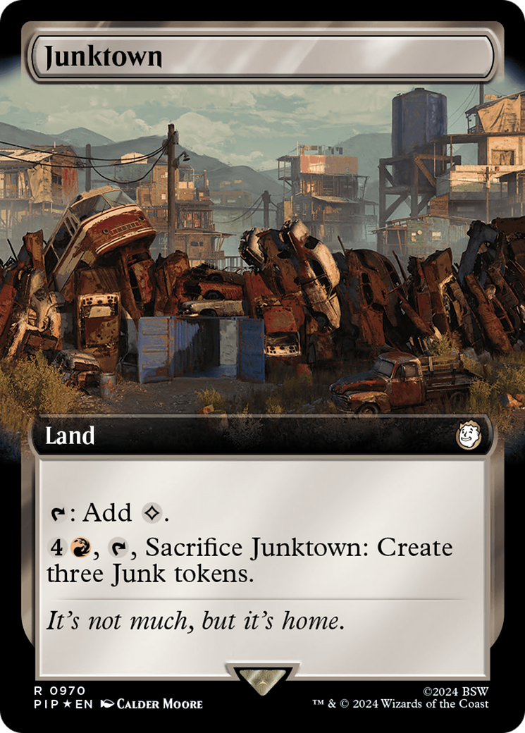 Junktown (Extended Art) (Surge Foil) [Fallout] | Tabernacle Games