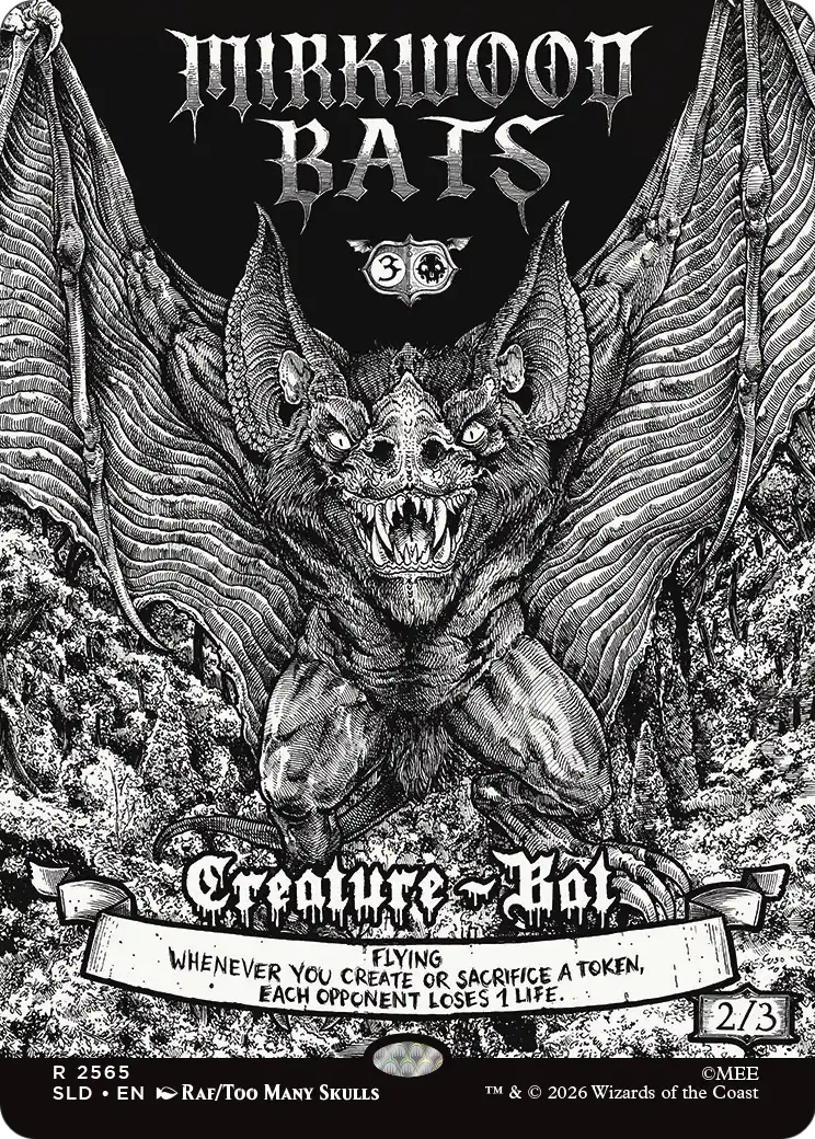 Mirkwood Bats [Secret Lair Drop Series] | Tabernacle Games