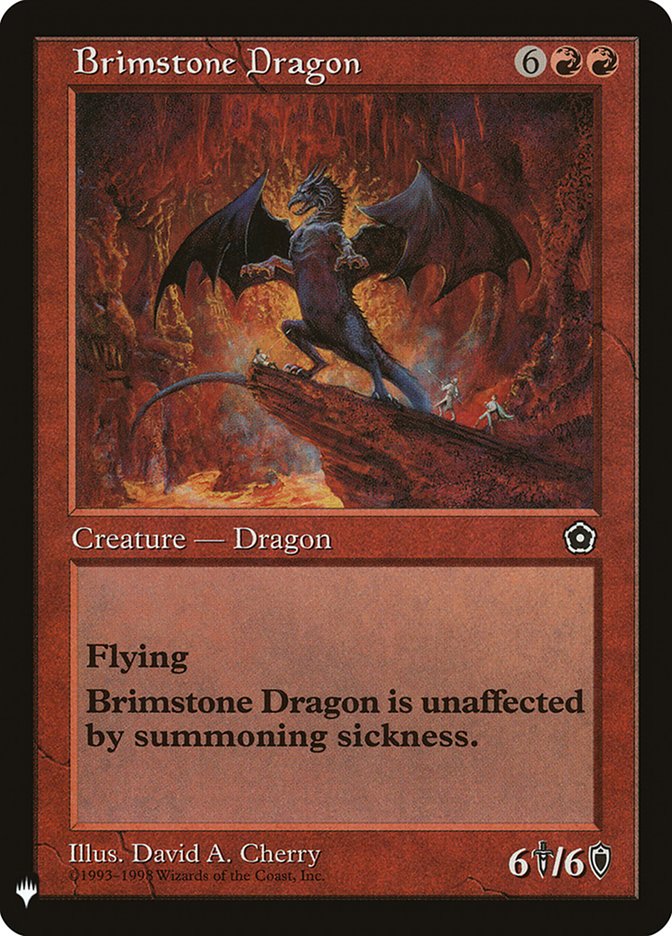 Brimstone Dragon [Mystery Booster] | Tabernacle Games