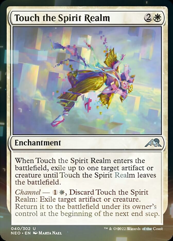 Touch the Spirit Realm [Kamigawa: Neon Dynasty] | Tabernacle Games