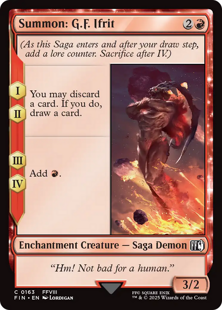 Summon: G.F. Ifrit [FINAL FANTASY] | Tabernacle Games