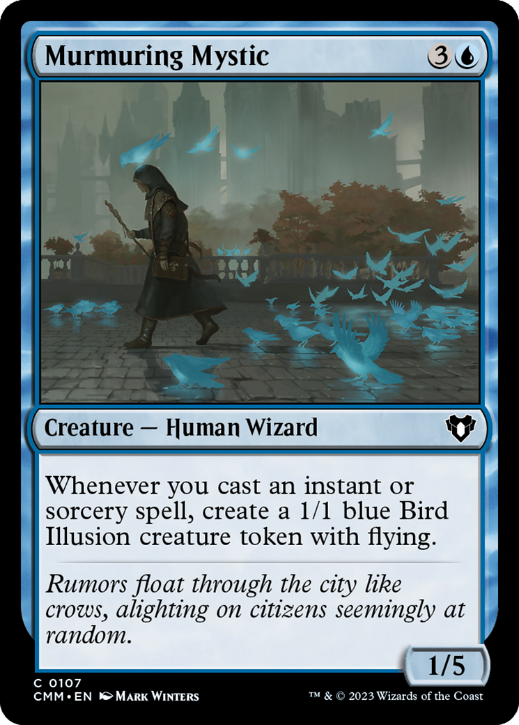 Murmuring Mystic [Commander Masters] | Tabernacle Games