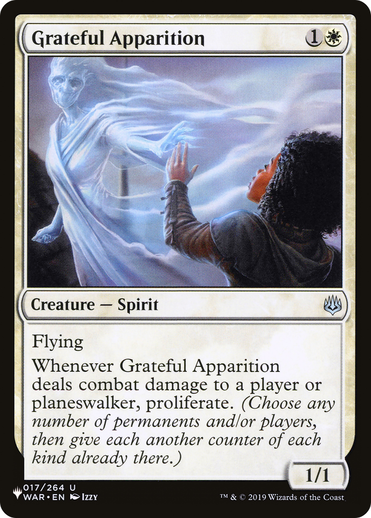 Grateful Apparition [The List Reprints] | Tabernacle Games