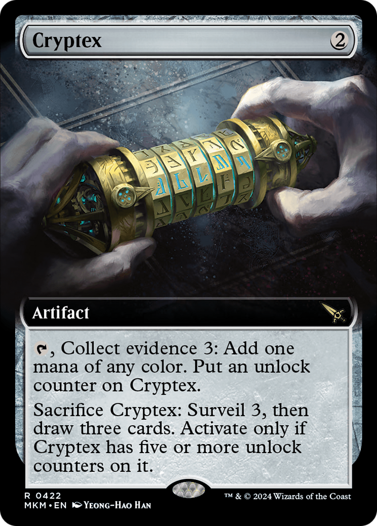 Cryptex (Extended Art) [Murders at Karlov Manor] | Tabernacle Games