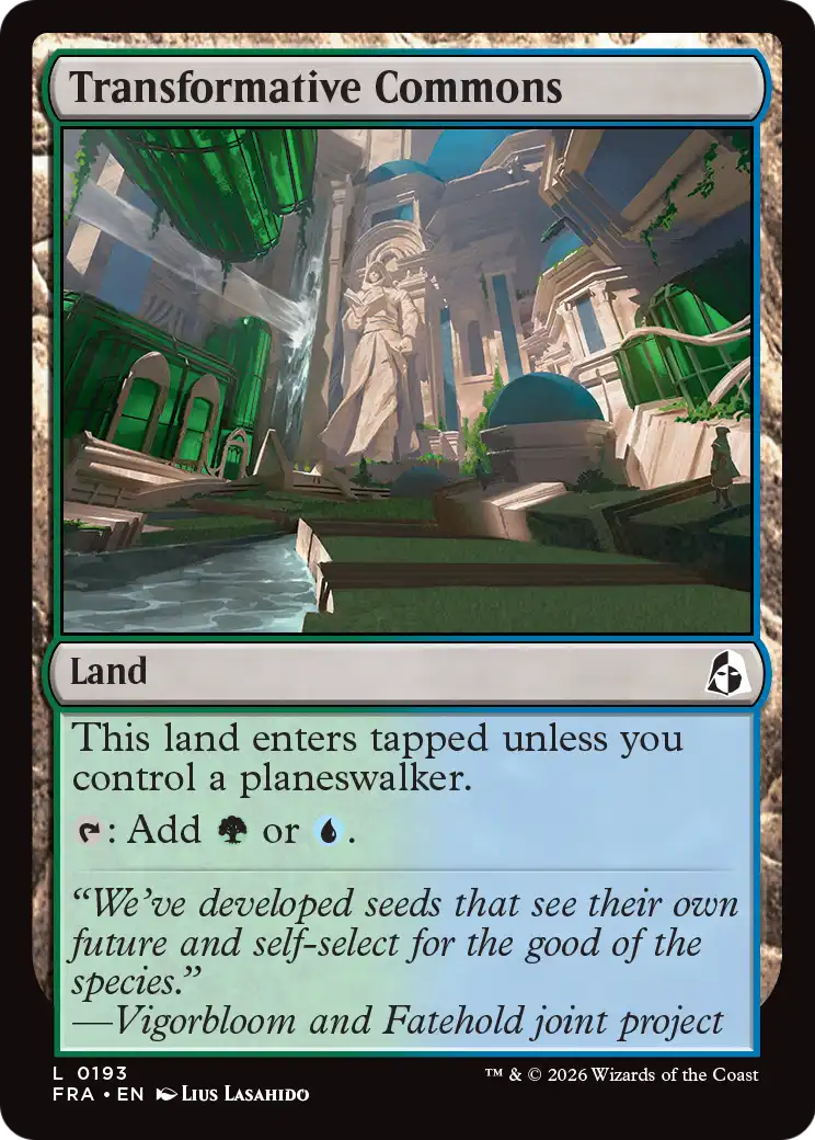 Transformative Commons [Reality Fracture] | Tabernacle Games