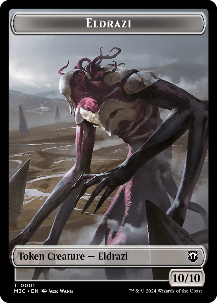 Eldrazi // Spirit Double-Sided Token [Modern Horizons 3 Commander Tokens] | Tabernacle Games