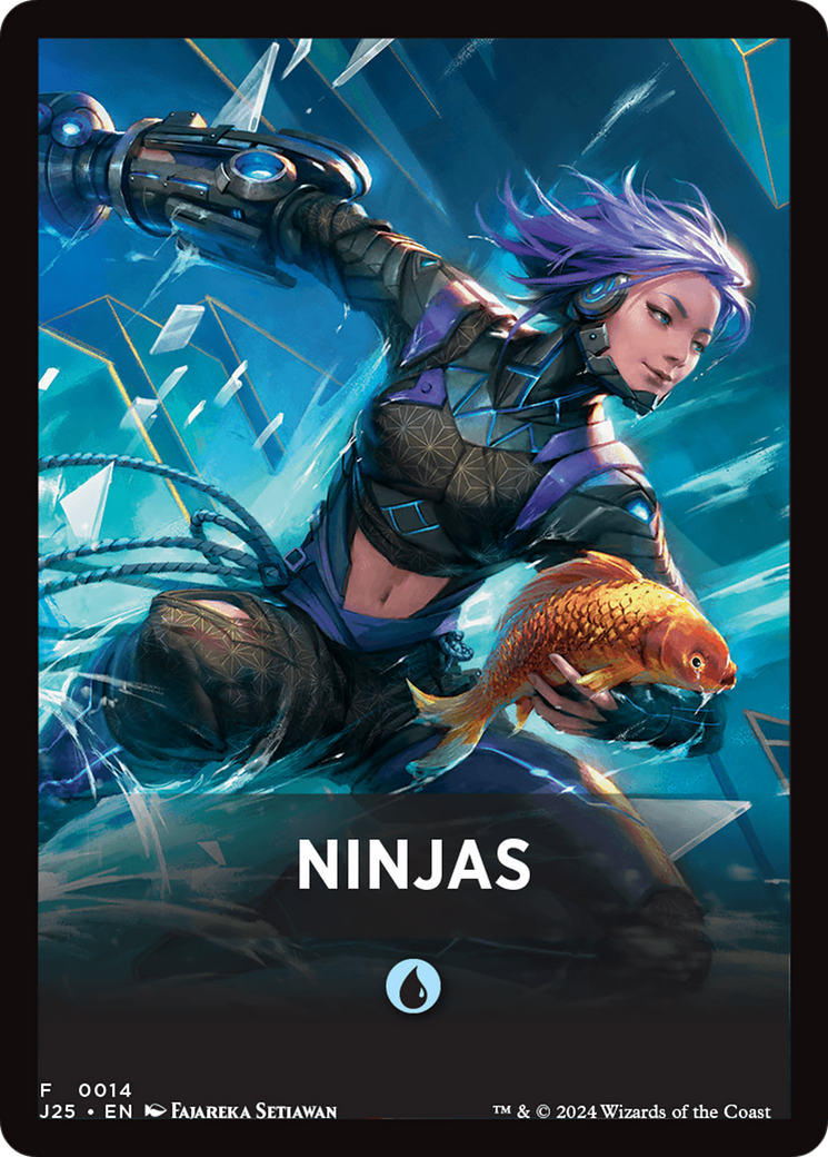 Ninjas Theme Card [Foundations Jumpstart Front Cards] | Tabernacle Games