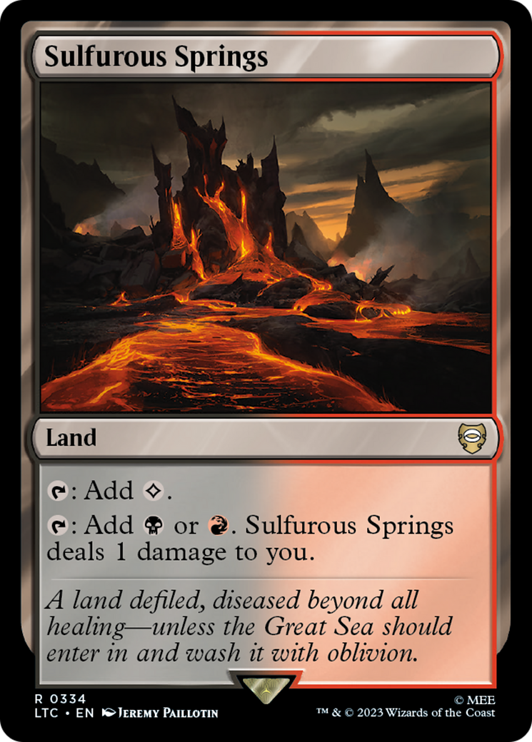 Sulfurous Springs [The Lord of the Rings: Tales of Middle-Earth Commander] | Tabernacle Games