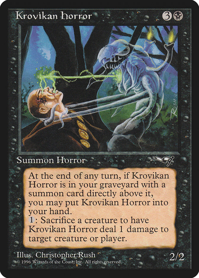 Krovikan Horror [Alliances] | Tabernacle Games