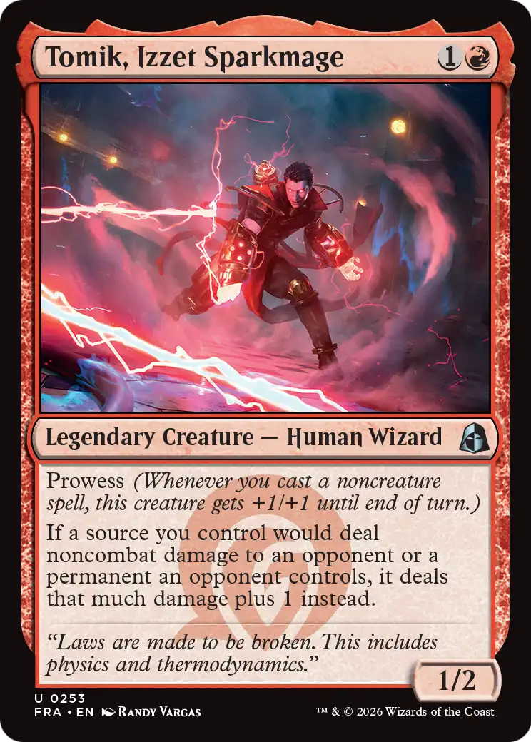 Tomik, Izzet Sparkmage [Reality Fracture] | Tabernacle Games
