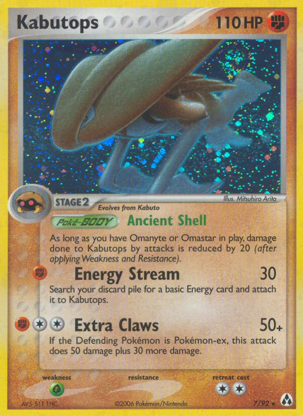 Kabutops (7/92) [EX: Legend Maker] | Tabernacle Games
