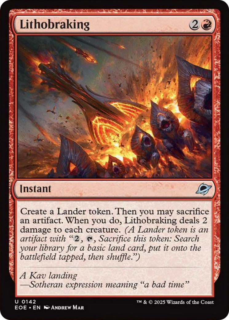 Lithobraking [Edge of Eternities] | Tabernacle Games