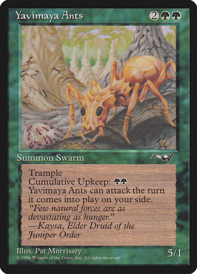 Yavimaya Ants [Alliances] | Tabernacle Games