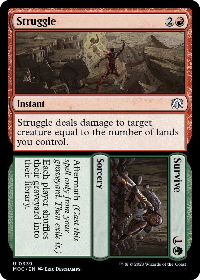 Struggle // Survive [March of the Machine Commander] | Tabernacle Games