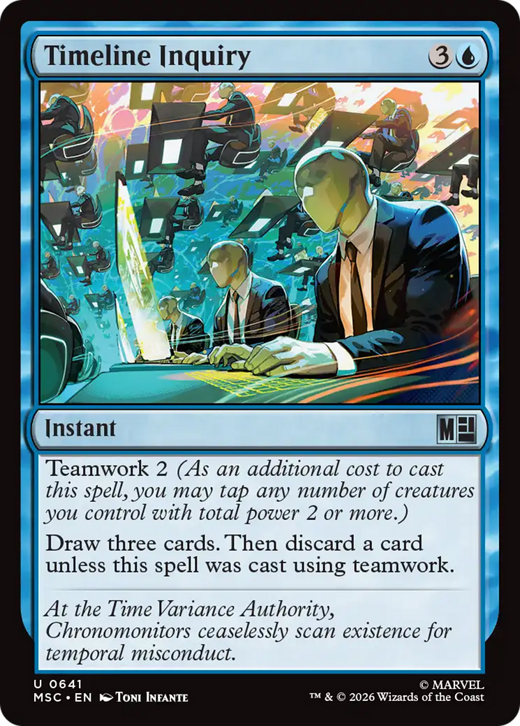 Timeline Inquiry [Marvel Super Heroes Commander] | Tabernacle Games