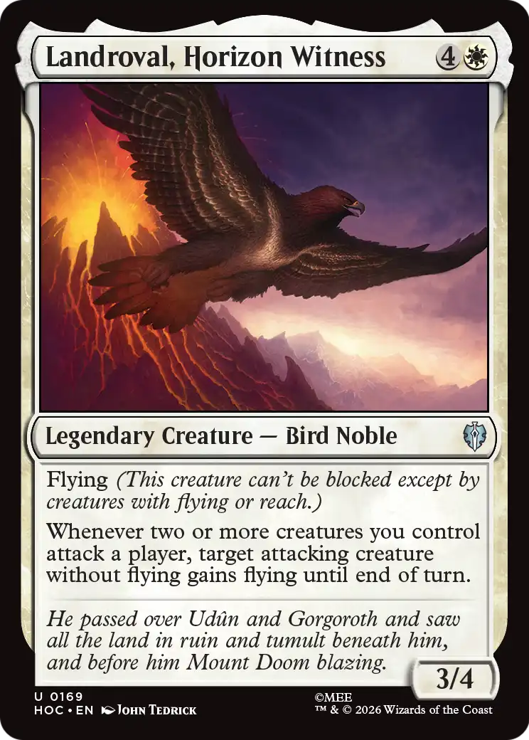 Landroval, Horizon Witness [The Hobbit: Eternal-Legal] | Tabernacle Games