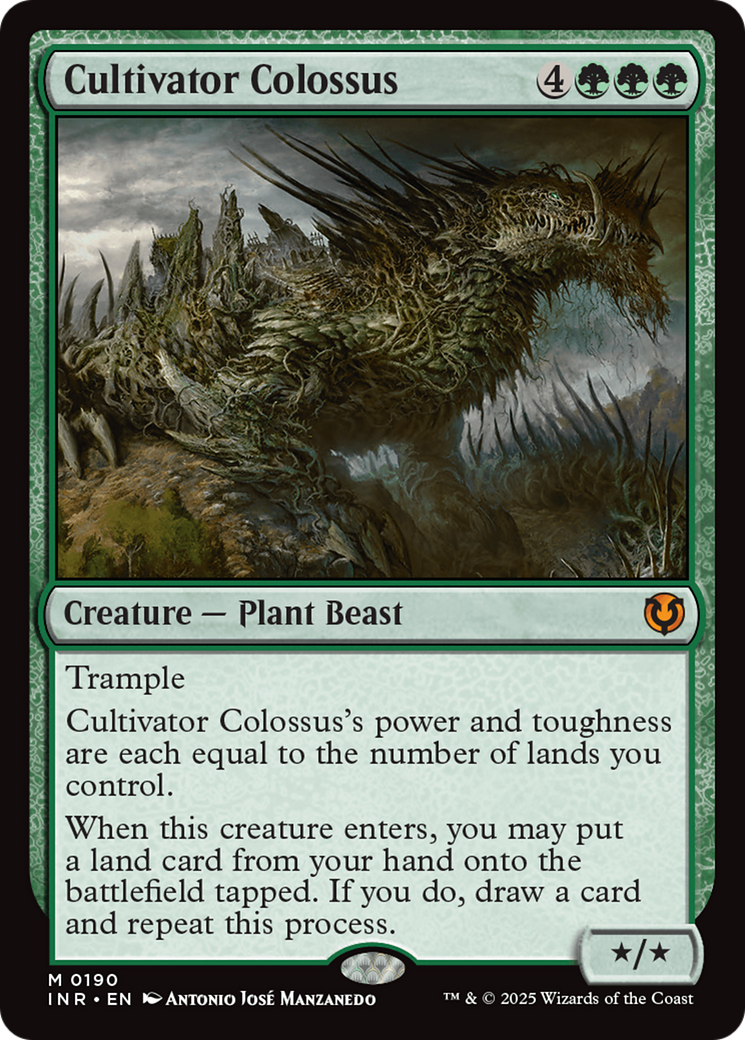 Cultivator Colossus [Innistrad Remastered] | Tabernacle Games