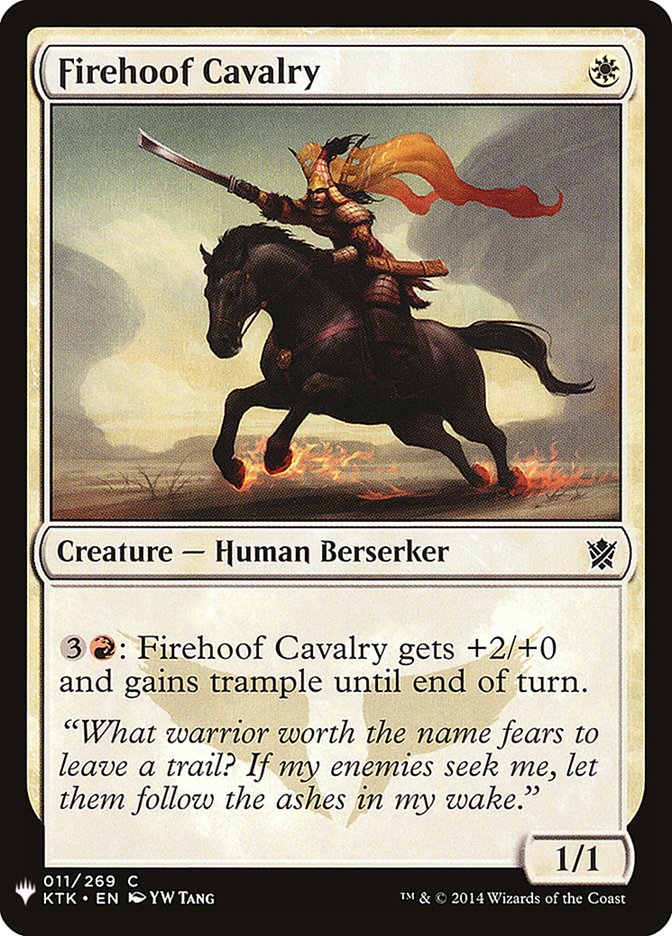 Firehoof Cavalry [Mystery Booster] | Tabernacle Games