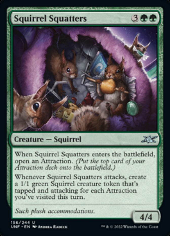 Squirrel Squatters [Unfinity] | Tabernacle Games