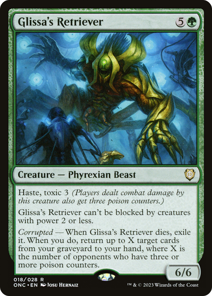 Glissa's Retriever [Phyrexia: All Will Be One Commander] | Tabernacle Games