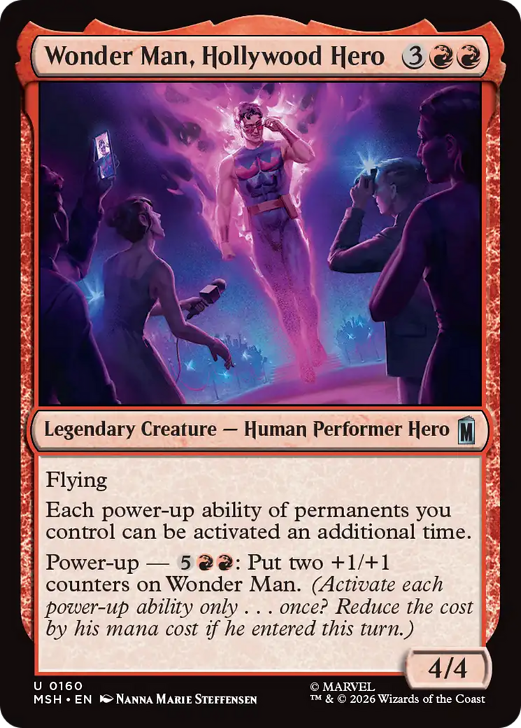 Wonder Man, Hollywood Hero [Marvel Super Heroes] | Tabernacle Games
