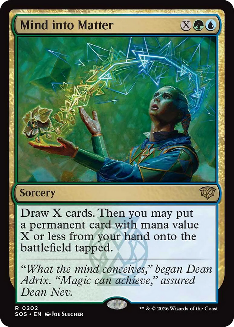 Mind into Matter [Secrets of Strixhaven] | Tabernacle Games
