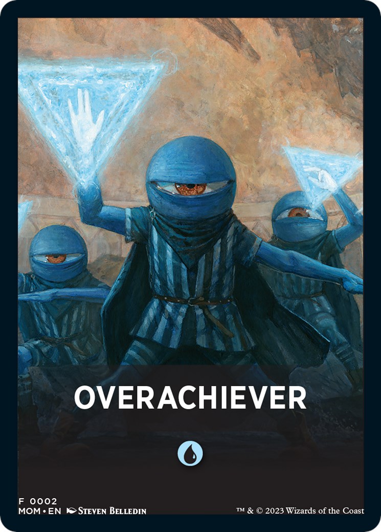 Overachiever Theme Card [March of the Machine Tokens] | Tabernacle Games