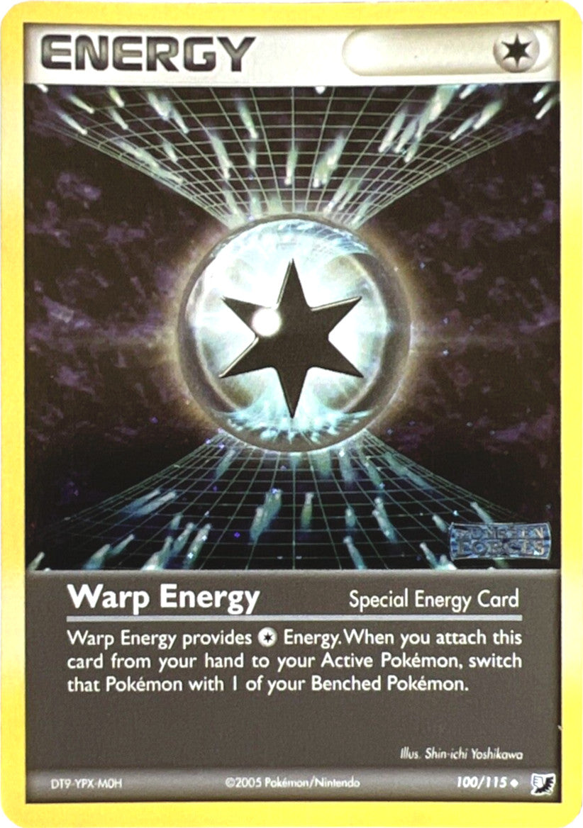 Warp Energy (100/115) (Stamped) [EX: Unseen Forces] | Tabernacle Games