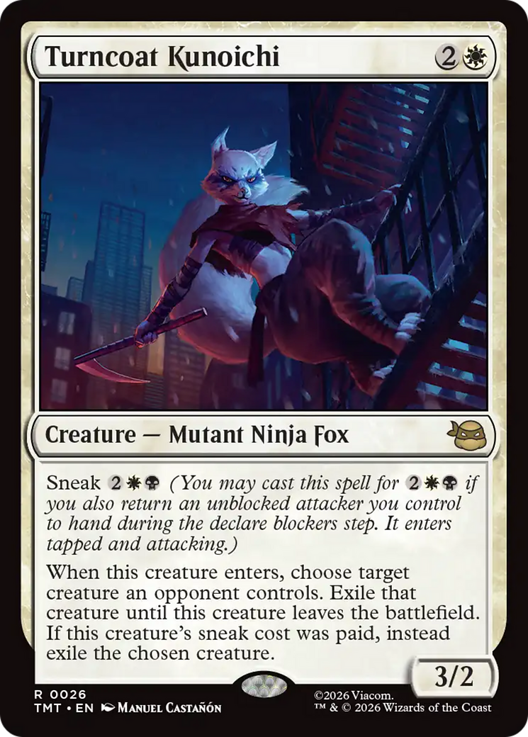 Turncoat Kunoichi [Teenage Mutant Ninja Turtles] | Tabernacle Games