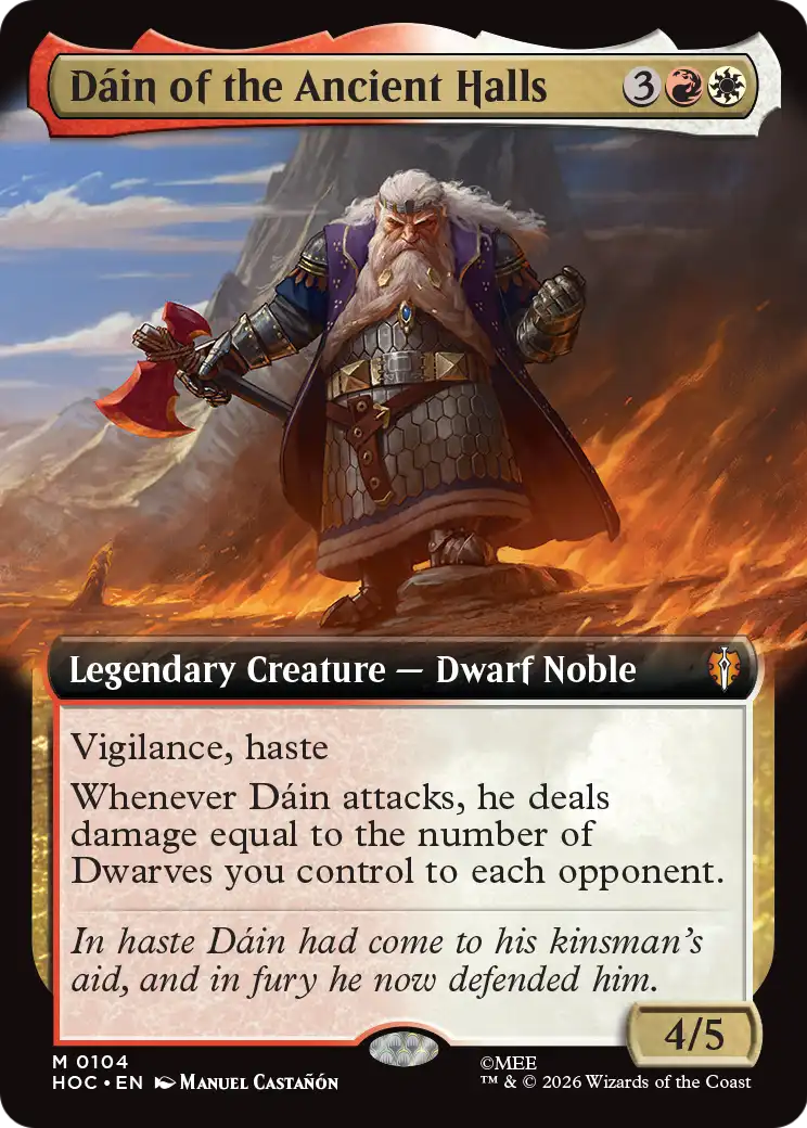 Dain of the Ancient Halls (Extended Art) [The Hobbit: Eternal-Legal] | Tabernacle Games