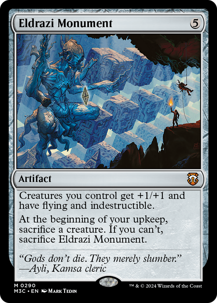 Eldrazi Monument (Ripple Foil) [Modern Horizons 3 Commander] | Tabernacle Games
