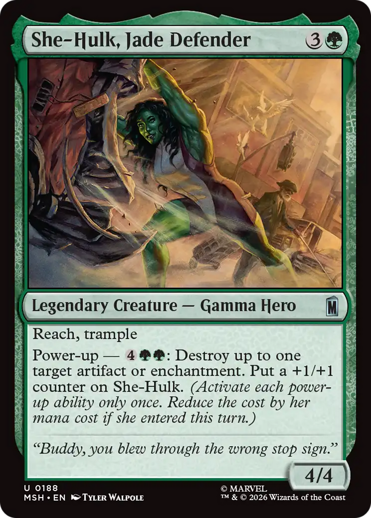 She-Hulk, Jade Defender [Marvel Super Heroes] | Tabernacle Games