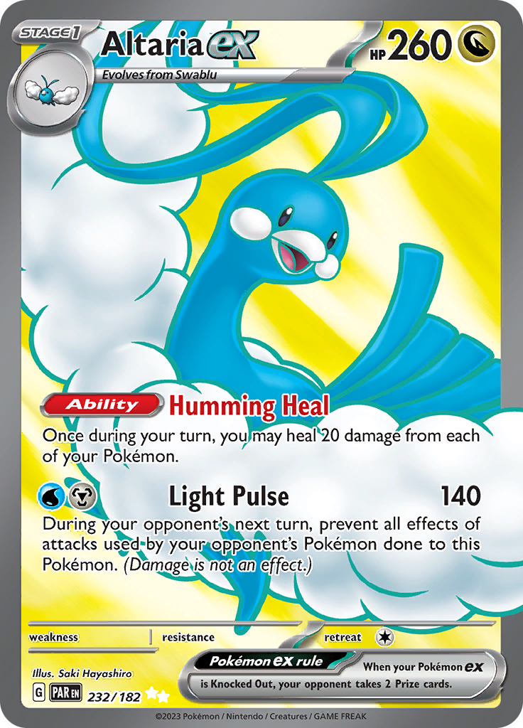 Altaria ex (232/182) [Scarlet & Violet: Paradox Rift] | Tabernacle Games