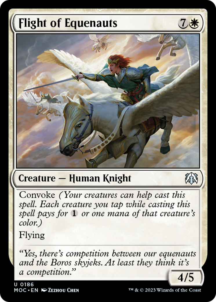 Flight of Equenauts [March of the Machine Commander] | Tabernacle Games