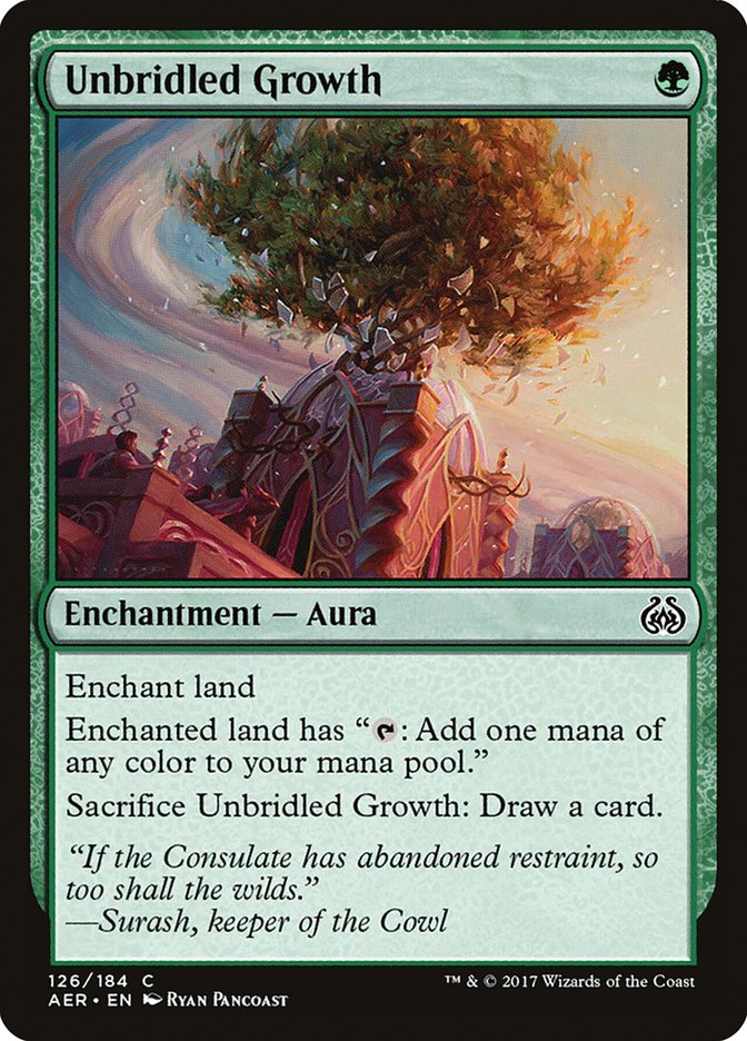 Unbridled Growth [Aether Revolt] | Tabernacle Games