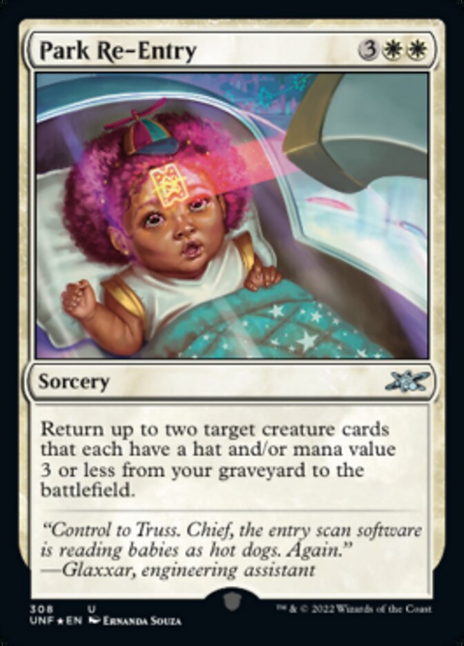 Park Re-Entry (Galaxy Foil) [Unfinity] | Tabernacle Games