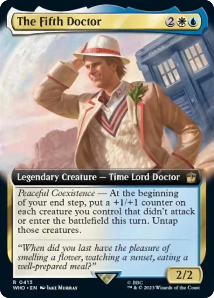 The Fifth Doctor (Extended Art) [Doctor Who] | Tabernacle Games