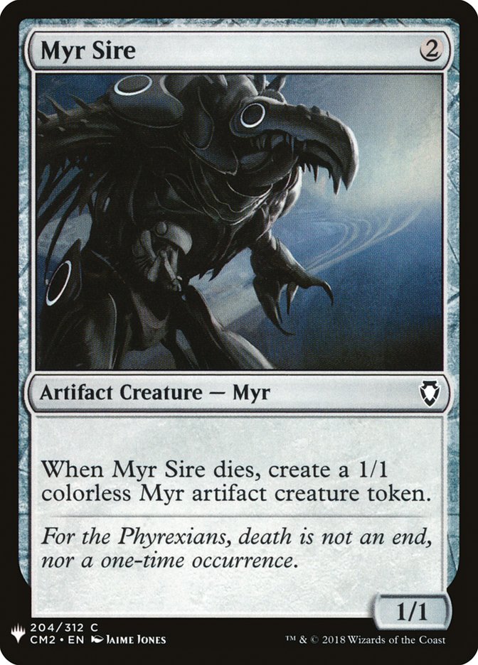 Myr Sire [Mystery Booster] | Tabernacle Games