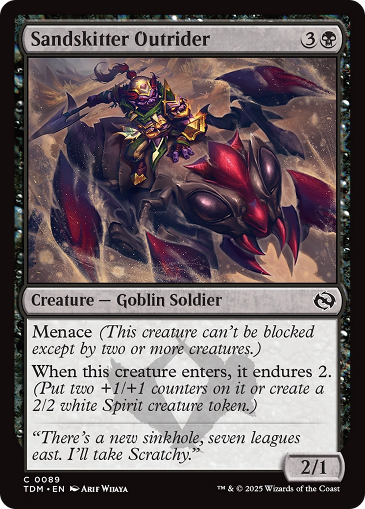 Sandskitter Outrider [Tarkir: Dragonstorm] | Tabernacle Games