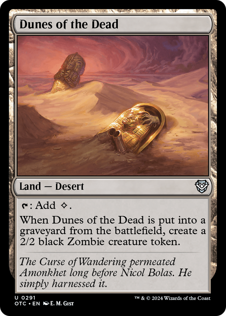 Dunes of the Dead [Outlaws of Thunder Junction Commander] | Tabernacle Games