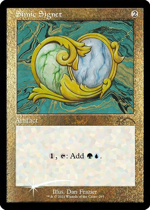 Simic Signet (Retro) (Foil Etched) [Secret Lair Drop Series] | Tabernacle Games