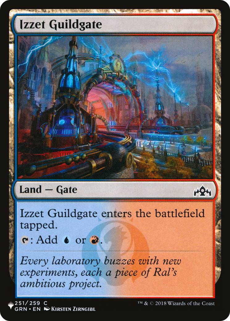 Izzet Guildgate [The List] | Tabernacle Games