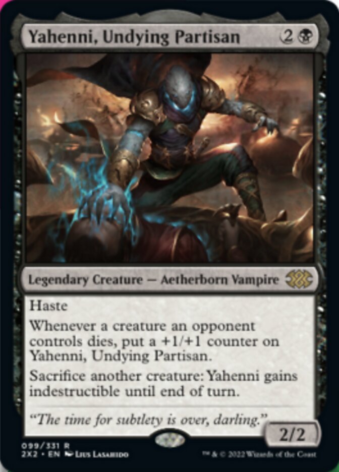 Yahenni, Undying Partisan [Double Masters 2022] | Tabernacle Games