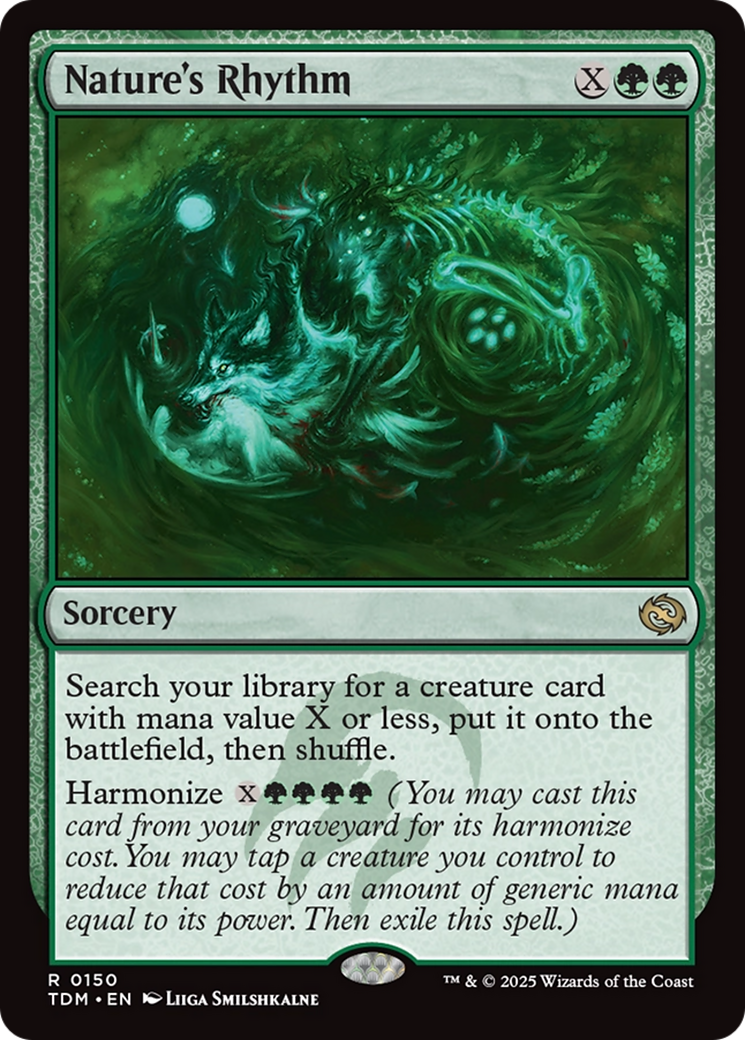 Nature's Rhythm [Tarkir: Dragonstorm] | Tabernacle Games
