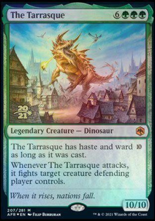 The Tarrasque [Dungeons & Dragons: Adventures in the Forgotten Realms Prerelease Promos] | Tabernacle Games