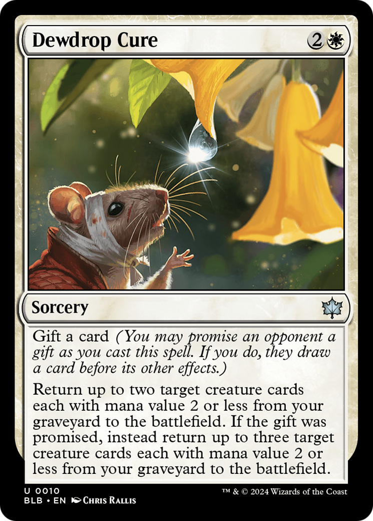 Dewdrop Cure [Bloomburrow] | Tabernacle Games