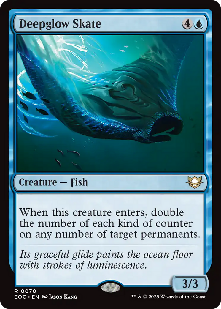 Deepglow Skate [Edge of Eternities Commander] | Tabernacle Games