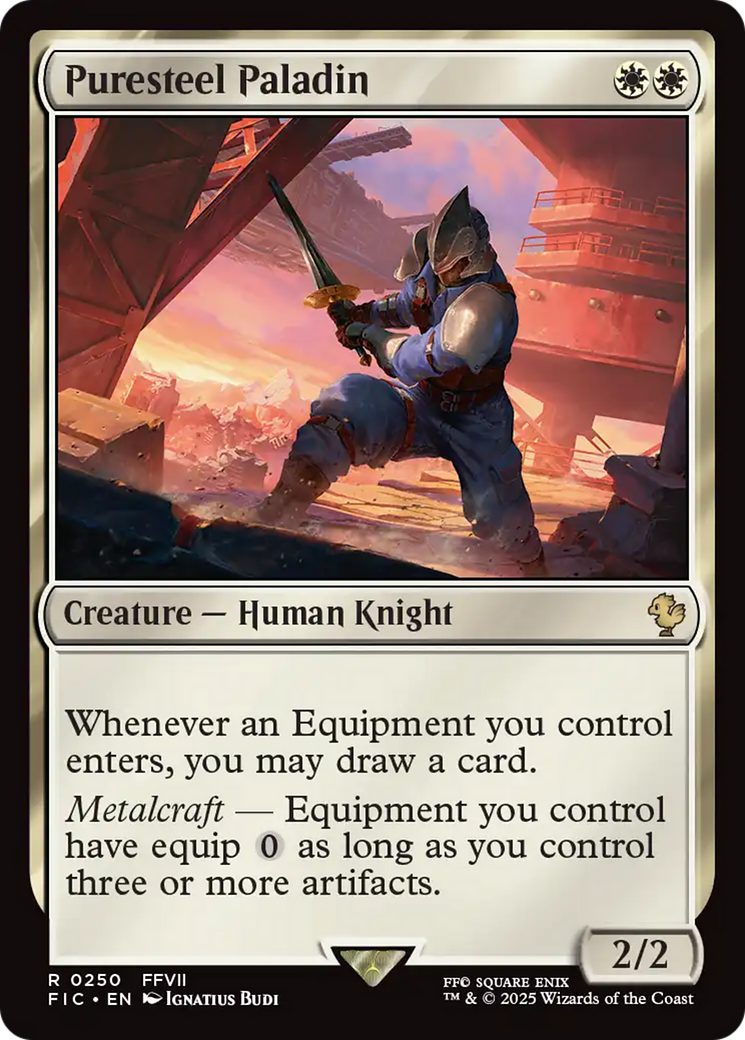 Puresteel Paladin [FINAL FANTASY Commander] | Tabernacle Games